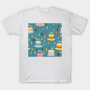 Happy Birthday Party Celebration Pattern 11 T-Shirt